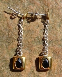 VENERA, silver earrings, Ag 925