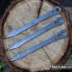 VENGEANCE THROWING KNIVES, set of 3 Sharp Blades - throwing knives Weapons  - Swords, Axes, Knives 