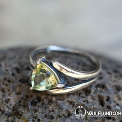 PRSTEN CITRÍN, triliantový brus, stříbro 925 rings with gemstones, silver  silver and stones, jewels, Jewellery - wulflund.com