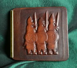 VIKING WARRIORS, leather wallet