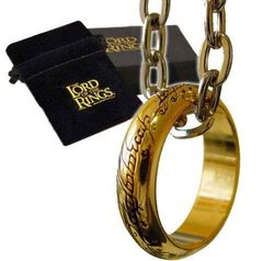 Lord of the Rings - The One Ring, gold plated