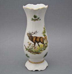 Vase Deer, Karlsbad porcelain