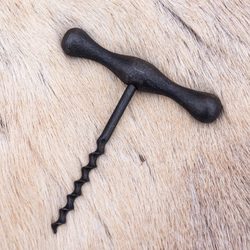 HAND FORGED CORKSCREW, metal