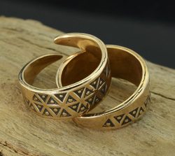 Einar, anneau de bronze, Vikings