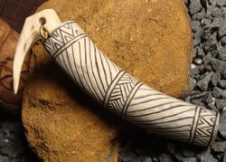 Living History, Crafts, deer antler products - wulflund.com