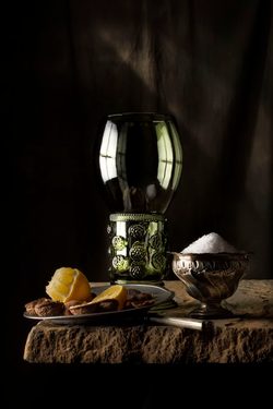 ROEMER, grand verre renaissance XVIIème, réplique exacte.
