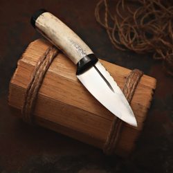 Sgian Dubh, forged Scottish knife