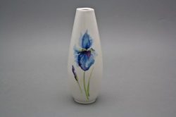 TETRA BLUE IRIS, vase 19 cm, Bohemia porcelain