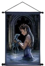 scrolls, posters, puzzle