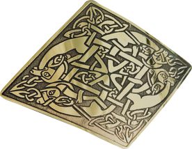 celtic brass jewels, import from Ireland