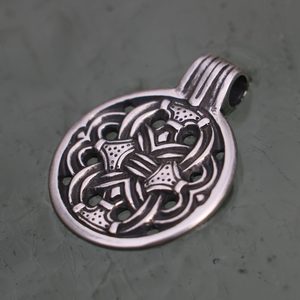 BORRE - pendant, Viking style, silver 925