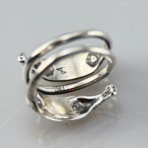 SCANDINAVIAN RING, Nordrup - Ringsted, Denmark, silver 925/1000