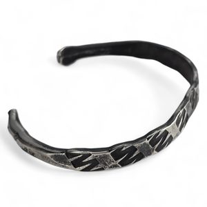 ARRAS forged bracelet, stainless steel