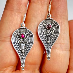 ROMA, ancient Roman earrings, silver