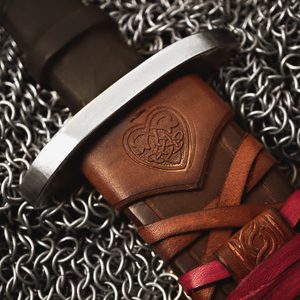 VIKING SWORD SCABBARD - HELGI - SWORD ACCESSORIES, SCABBARDS{% if kategorie.adresa_nazvy[0] != zbozi.kategorie.nazev %} - WEAPONS - SWORDS, AXES, KNIVES{% endif %}