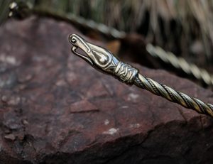 URNES STYLE BRASS TORQUES - FORGED JEWELRY, TORCS, BRACELETS{% if kategorie.adresa_nazvy[0] != zbozi.kategorie.nazev %} - JEWELLERY - BRONZE, ZINC{% endif %}