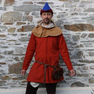 CRAFTSMAN - SET OF MEDIEVAL CLOTHING, 2ND HALF OF THE 14TH CENTURY - CLOTHING FOR MEN{% if kategorie.adresa_nazvy[0] != zbozi.kategorie.nazev %} - SHOES, COSTUMES{% endif %}