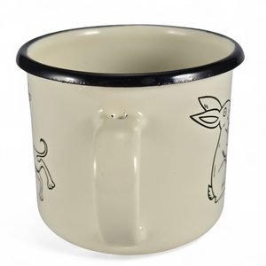 Tasse émaillée Kingdom Come: Deliverance II - Lièvres