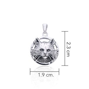 KATZE, Talisman, Silber 925