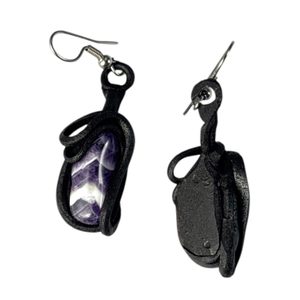 AMETHYST earrings