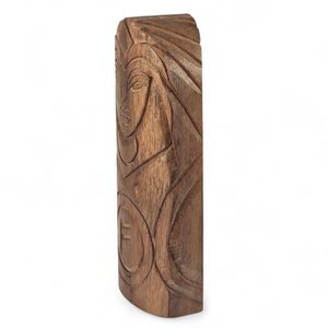 FREYA, Viking God, carved statue Wulflund