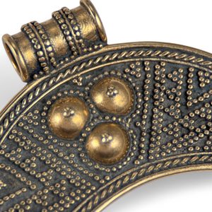ZIVA, Lunitsa, Slavs, Vikings, pendant, bronze