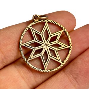 ALATYR - Star of Rod, bronze pendant