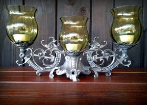 THREE WISE MEN CANDLEHOLDER, PEWTER AND GLASS - ZINNBECHERN{% if kategorie.adresa_nazvy[0] != zbozi.kategorie.nazev %} - FIGUREN, DEKORATIONEN{% endif %}