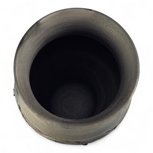 Medieval goblet, smoked ceramics