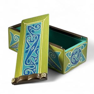 LA TÉNE, Celtic Wooden Box, replica