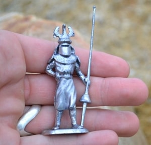 TOURNAMENT KNIGHT, HISTORICAL TIN STATUE - MINIATURES EN ÉTAIN{% if kategorie.adresa_nazvy[0] != zbozi.kategorie.nazev %} - DÉCORATIONS D'INTÉRIEUR{% endif %}