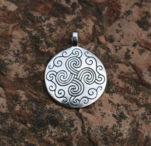 BRONZE AGE SUN II, SILVER PENDANT - PENDANTS{% if kategorie.adresa_nazvy[0] != zbozi.kategorie.nazev %} - SILVER JEWELLERY{% endif %}