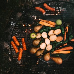 Grillpfanne mit Beinen Ø38 cm, MUURIKKA, Finnland