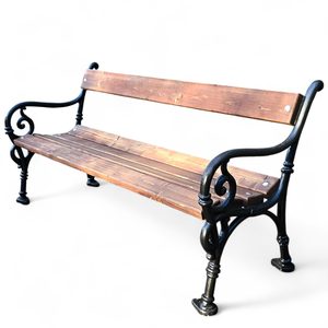 Chateau park bench, cast iron