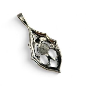 ALBA - Schottische Distel, Anhänger, Silber 925