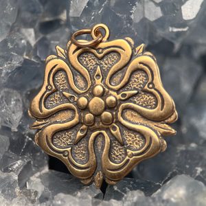 ROSE, House of Rosenbergs, pendant, bronze