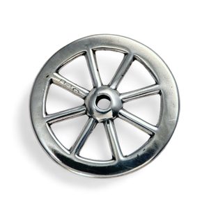 TARANIS WHEEL, oppidum Stradonice, Bohemia, silver replica Ag 925, 10 g