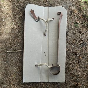 Bouclier médiéval - pavois de Paris, bouclier médiéval en bois peint à la main