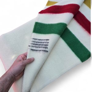 Thick wool Indian blanket Rainbow