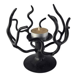 Chandelier en fer forgé, pommier