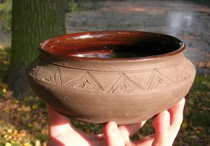 CÉRAMIQUE CELTIQUE - assiette