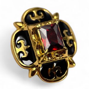 Button from the portrait of French King Henry IV, 16th century