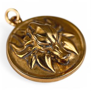 SLAVIC WOLF Pendant, bronze