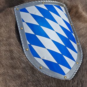 BAYERN, MITTELALTERLICHER SCHILD - METALL, HANDGEFERTIGT - BEMALTE SCHILDE{% if kategorie.adresa_nazvy[0] != zbozi.kategorie.nazev %} - RÜSTUNGEN{% endif %}