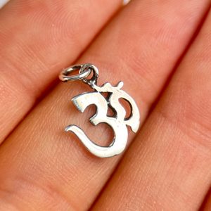 OM - small silver pendant Ag 925