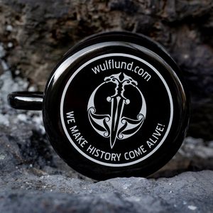 TANUM Rock Carvings Enamel Mug