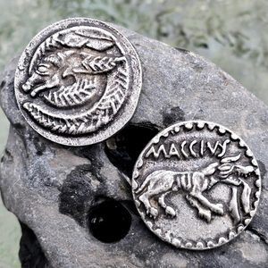 MACCIUS, tétradrachme celtique, réplique