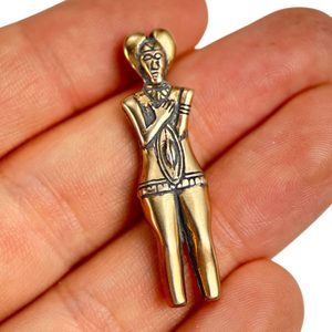 Celtic Warrior, Prince of Glauberg, bronze pendant