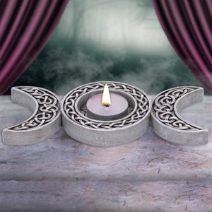 Triple Moon, tea light holder 17.5cm