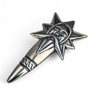 PERUN, Slavic Thunder God, pendant, silver 925